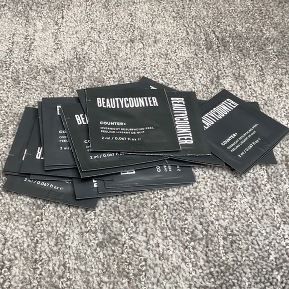 Beautycounter overnight resurfacing peel samples X19 - Picture 1 of 2